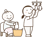 家政婦による柔軟な介護